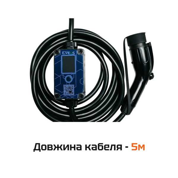Eveus (M48) Pro 11кВт 48А Wi-Fi (NACS) 5 PIN PRO48NACSRED фото