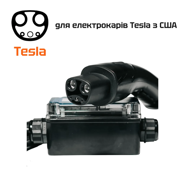 Eveus (M48) Pro 11кВт 48А Wi-Fi (NACS) 5 PIN PRO48NACSRED фото
